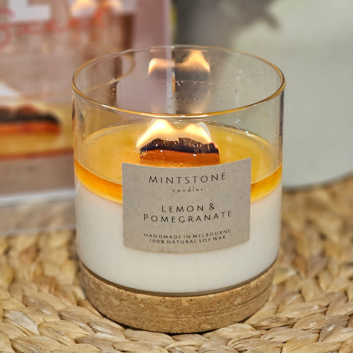 ミントストーンキャンドル　メルボルン Mintstone Candles