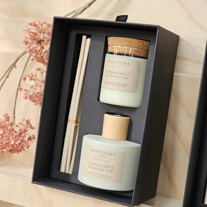 Reed Diffuser & Small Soy Candle Set