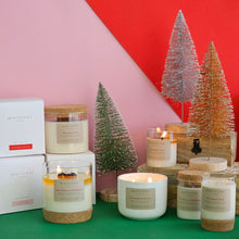 Load image into Gallery viewer, Christmas Collection - Large Wood Wick Candles