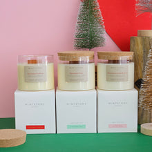 Load image into Gallery viewer, Christmas Collection - Large Wood Wick Candles