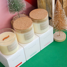 Load image into Gallery viewer, Christmas Collection - Large Wood Wick Candles