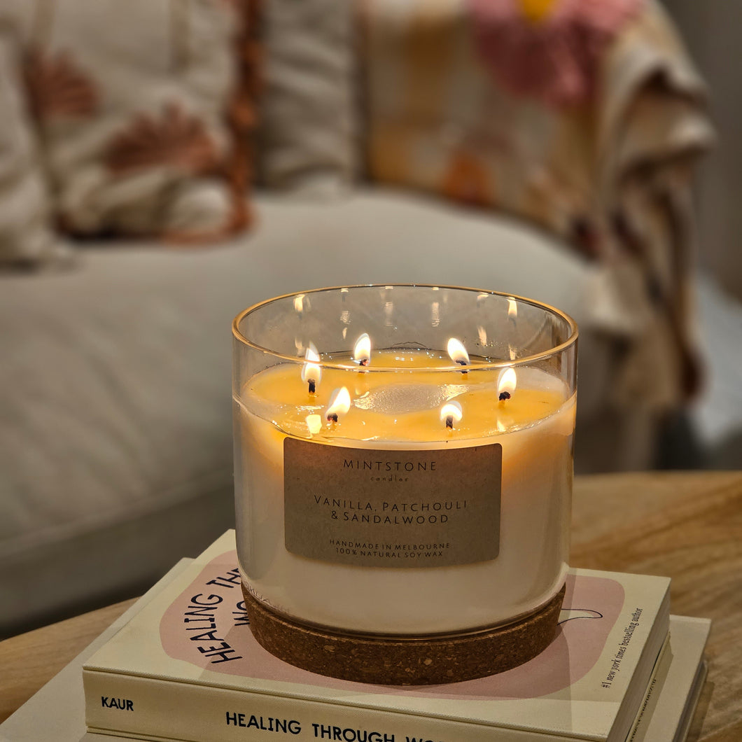 For real candle lovers! - Larger than large candle