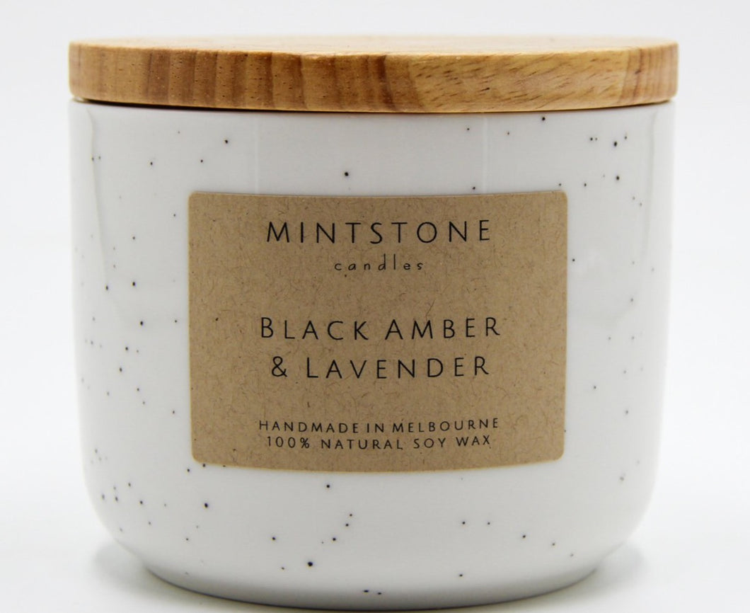 Calming and soothing - Black Amber & Lavender
