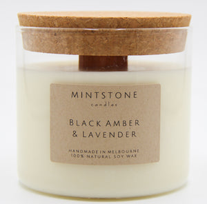Calming and soothing - Black Amber & Lavender