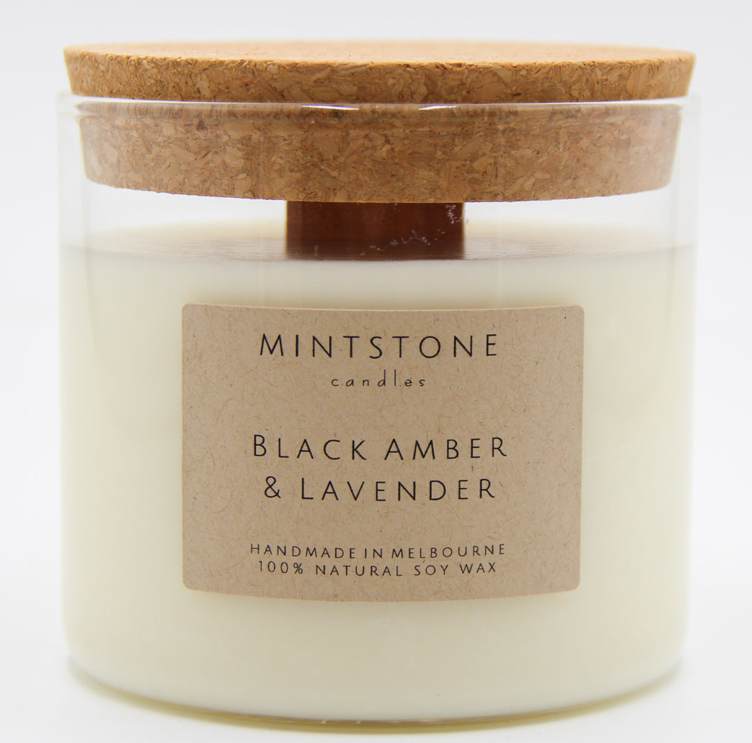 Calming and soothing - Black Amber & Lavender